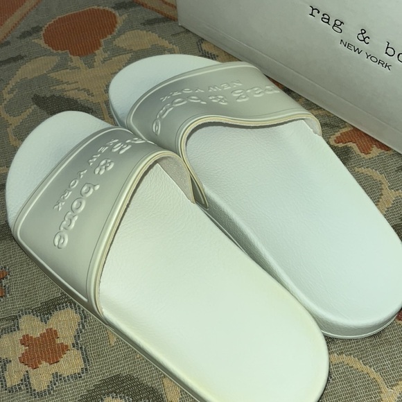 🆕⚡️Rag & Bone⚡️Pool Slides⚡️Made in Italy⚡️ - Picture 5 of 6